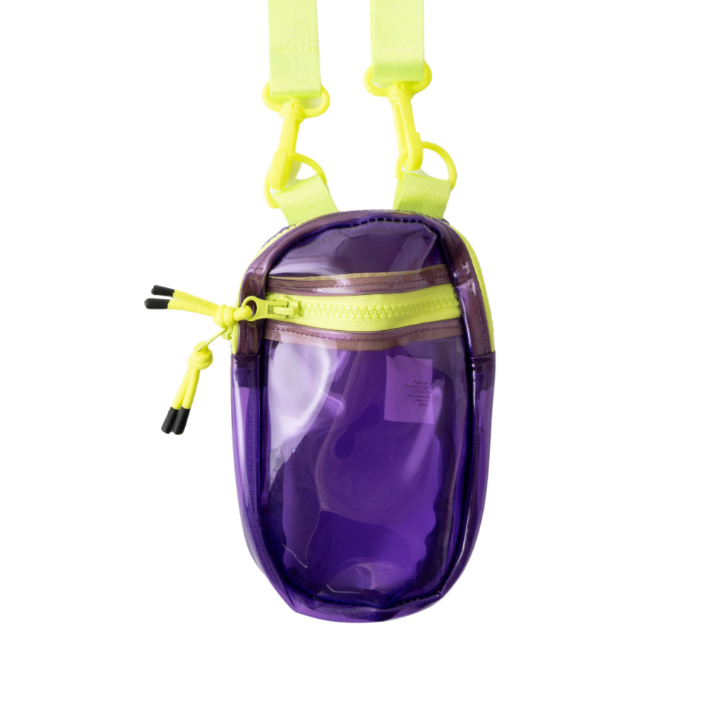Vivid Collection Clear Phone Bag - PURPLE
